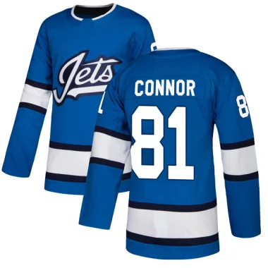 Authentic Kyle Connor Blue Winnipeg Jets Alternate Jersey - Youth