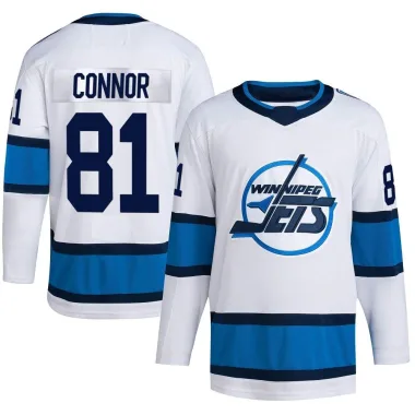 Authentic Kyle Connor White Winnipeg Jets Reverse Retro 2.0 Jersey - Youth