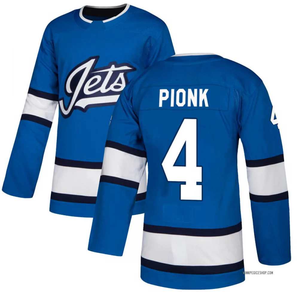 Authentic Neal Pionk Blue Winnipeg Jets Alternate Jersey - Youth