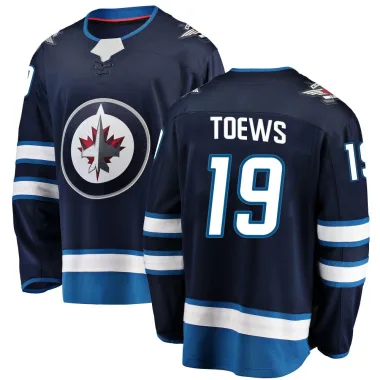 Breakaway Jonathan Toews Blue Winnipeg Jets Home Jersey - Youth
