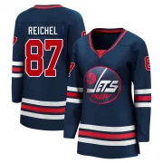 Breakaway Kristian Reichel Navy Winnipeg Jets 2021/22 Alternate Premier Player Jersey - Women's