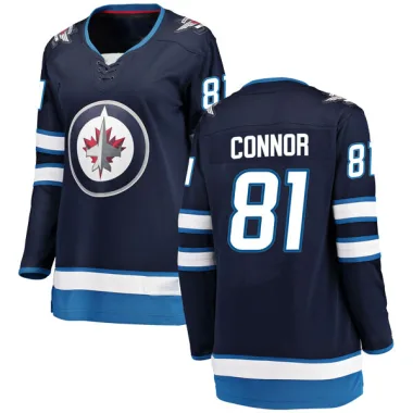 Breakaway Kyle Connor Blue Winnipeg Jets Home Jersey - Women's