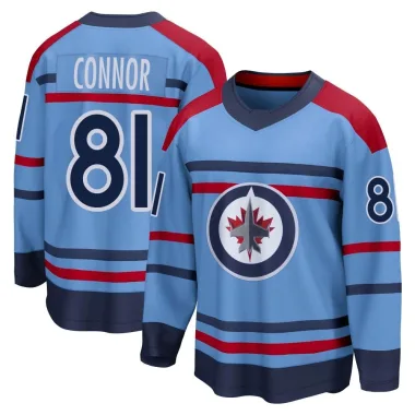 Breakaway Kyle Connor Light Blue Winnipeg Jets Anniversary Jersey - Youth