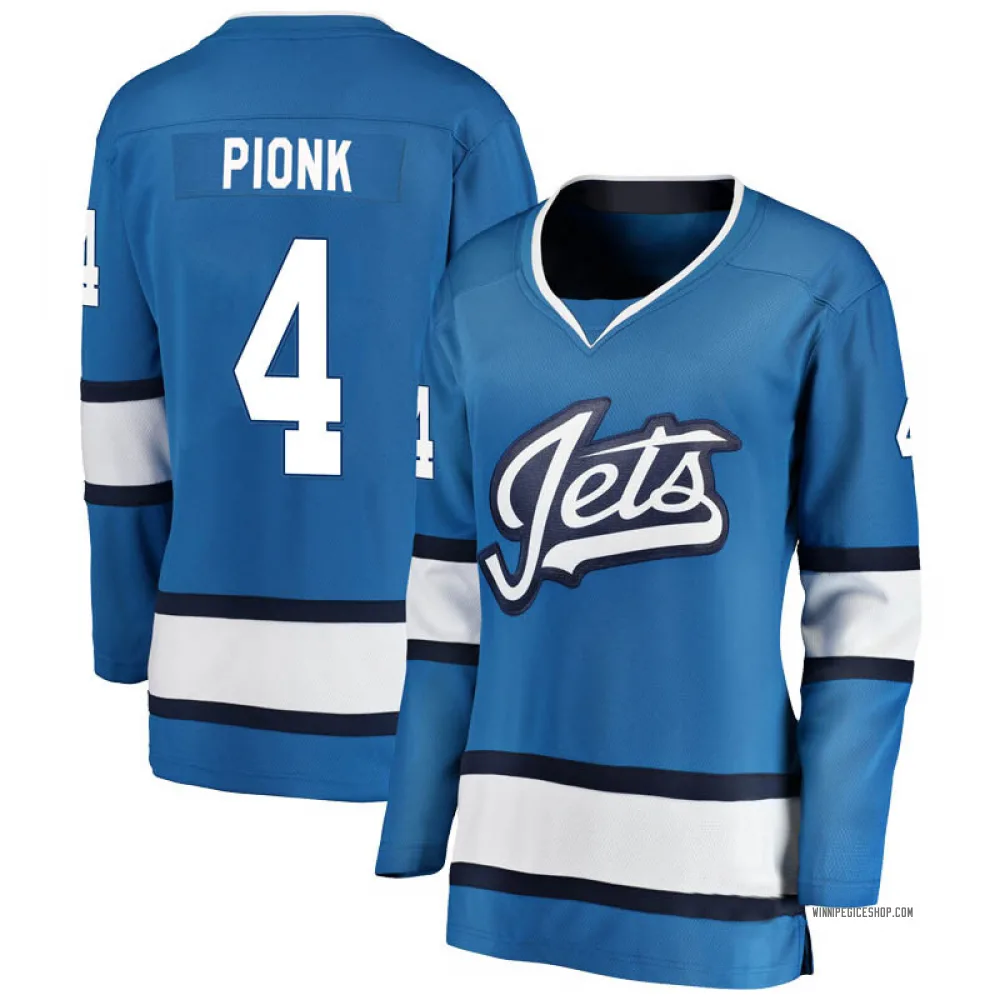 Breakaway Neal Pionk Blue Winnipeg Jets Alternate Jersey - Women's
