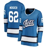 Breakaway Nelson Nogier Blue Winnipeg Jets Alternate Jersey - Women's
